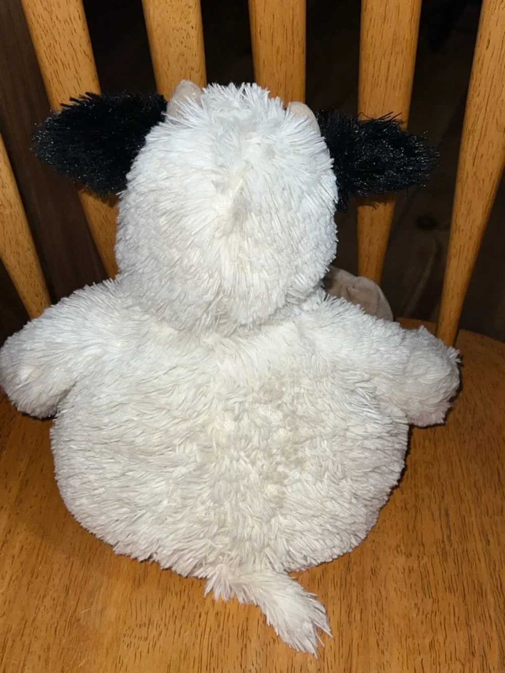 Warmies Microwavable Plush Black White Cow Bull 13